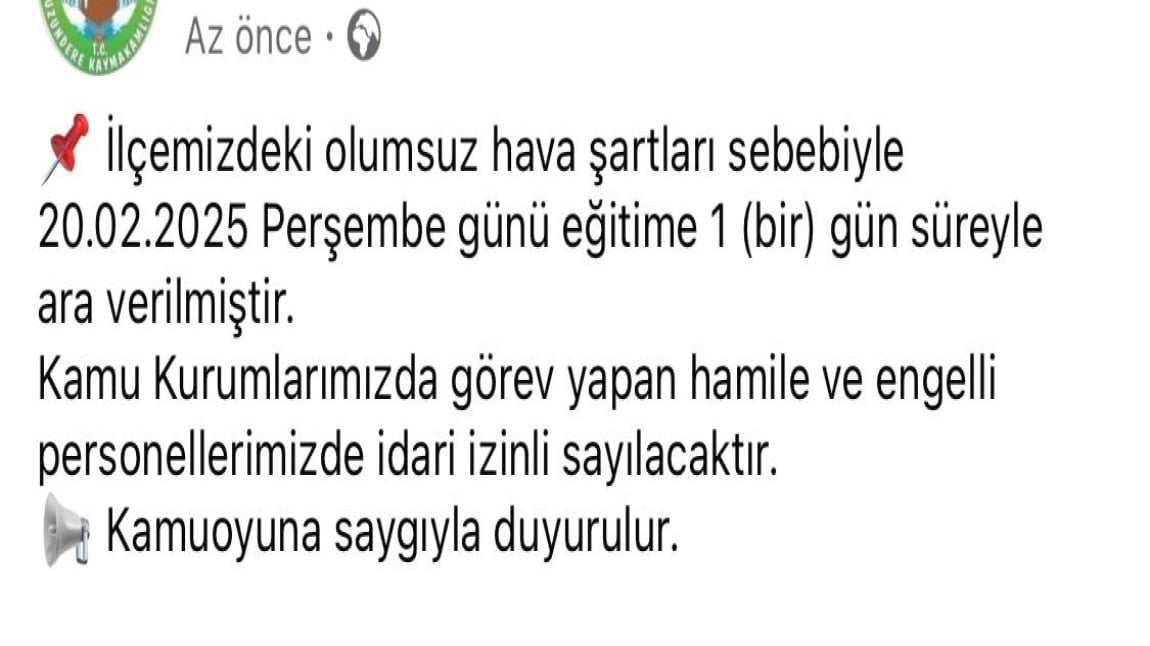 Kar Tatili